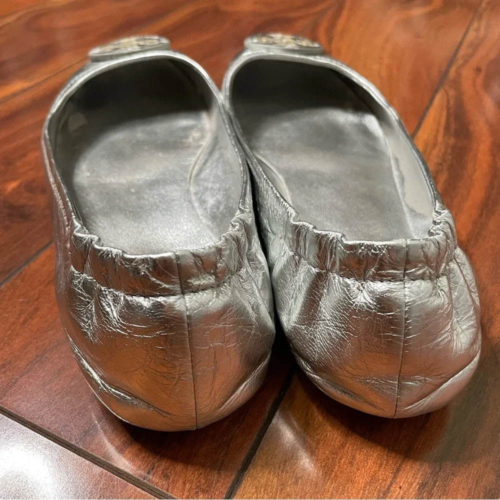 Tory Burch silver metallic